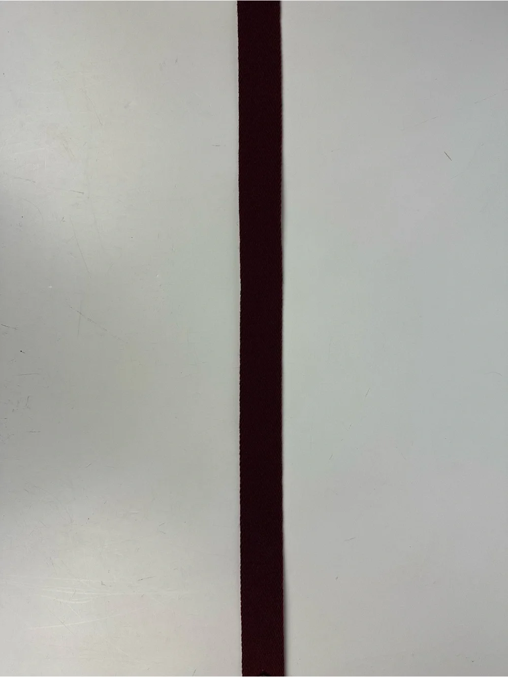 Polo by Ralph Lauren Burgundy Webbed Belt with Brown Leather Accents